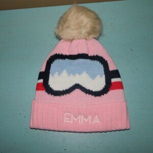 Mark & Graham Kids Google Pom Pom Hat ""EMMA" (TT-21)